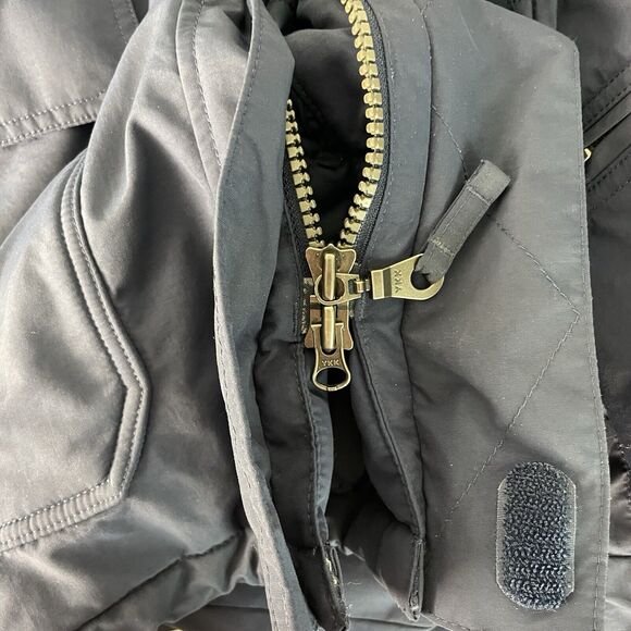 Lands' End Jacket Coat Parka Insulated Waterproof Men's size XL Navy - Picture 5 of 8